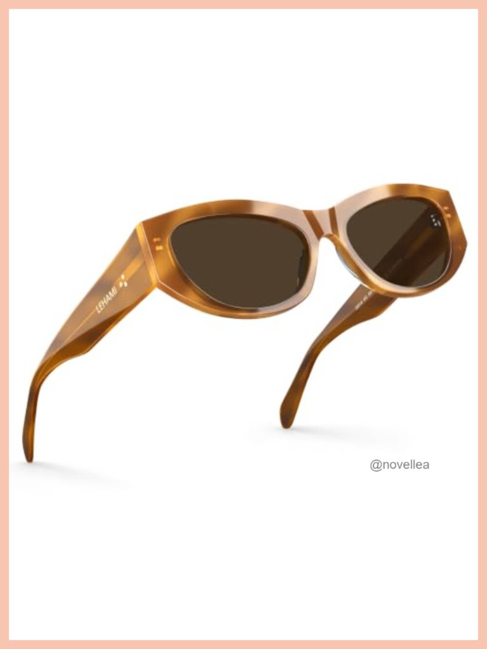 Cat Eye Acetate Polarized Sunglasses for Women UV Protection Vintage